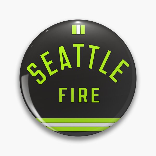 Item preview, Station 19 - Seattle Fire Turnouts Pin designed and sold by marshcap.
