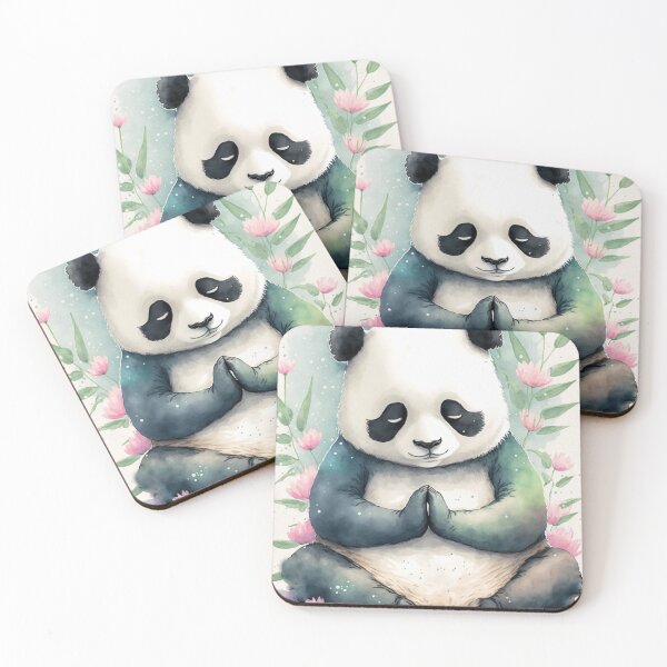Item preview, Yoga Panda 01 designed and sold by printiesart.