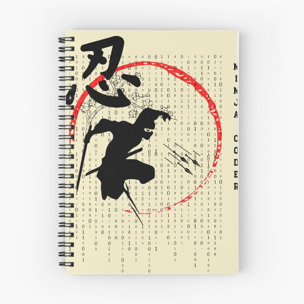 Item preview, Vintage Ninja Coder Design designed and sold by t1n3333.