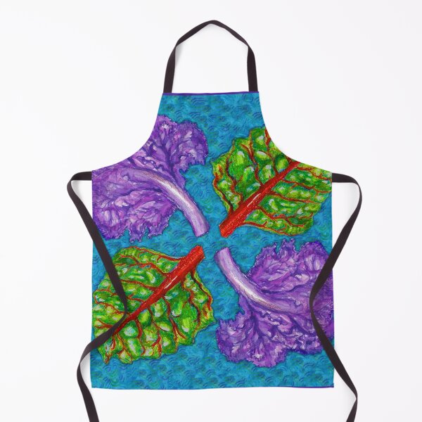 Item preview, Beet Greens and Purple Kale designed and sold by KarendiBeeArts.