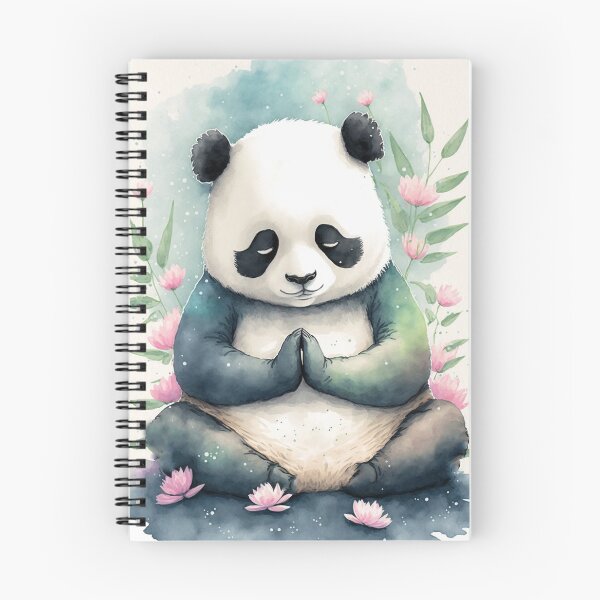 Item preview, Yoga Panda 01 designed and sold by printiesart.