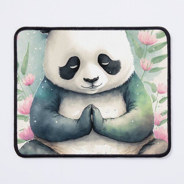 Item preview, Yoga Panda 01 designed and sold by printiesart.