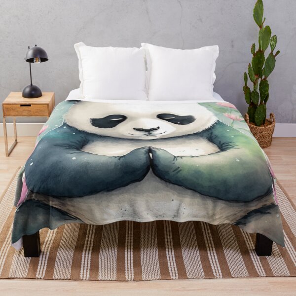 Item preview, Yoga Panda 01 designed and sold by printiesart.