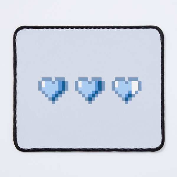 Item preview, Pixel 3 Lives (pastel blue) designed and sold by pixel-chick.