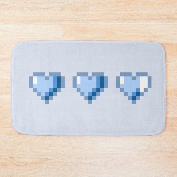 Item preview, Pixel 3 Lives (pastel blue) designed and sold by pixel-chick.