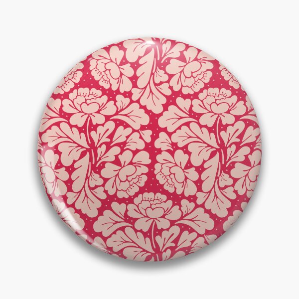 Artikelvorschau, Barockmuster Vintage Viva Magenta entworfen und verkauft von Anis Illustration.