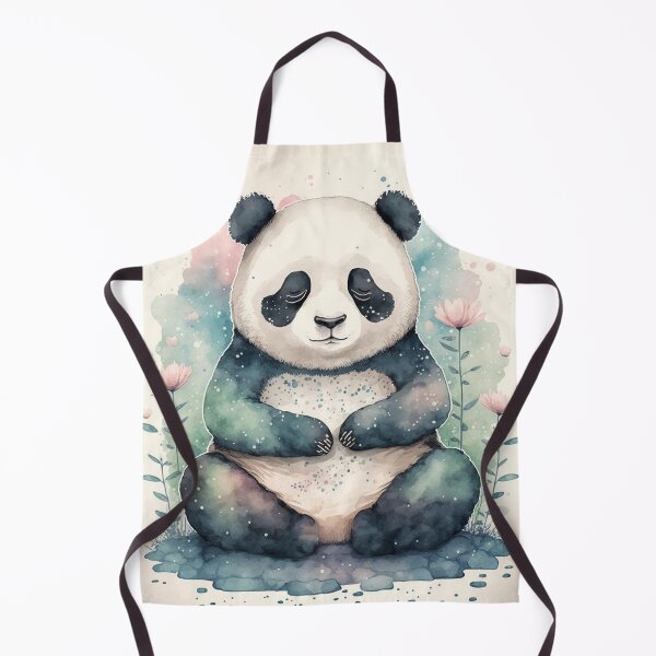 Item preview, Yoga Panda 02 designed and sold by printiesart.