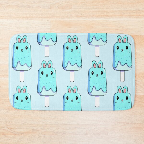 Item preview, bunny popsicle-blue designed and sold by gummieturtle.