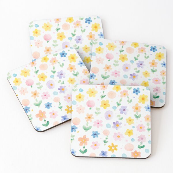 Item preview, watercolor flowers designed and sold by melaniecreates.