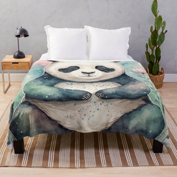 Item preview, Yoga Panda 02 designed and sold by printiesart.