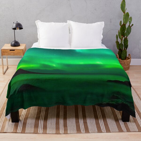 Item preview, northern lights - auroras over the beautiful lake designed and sold by Durgaa D.