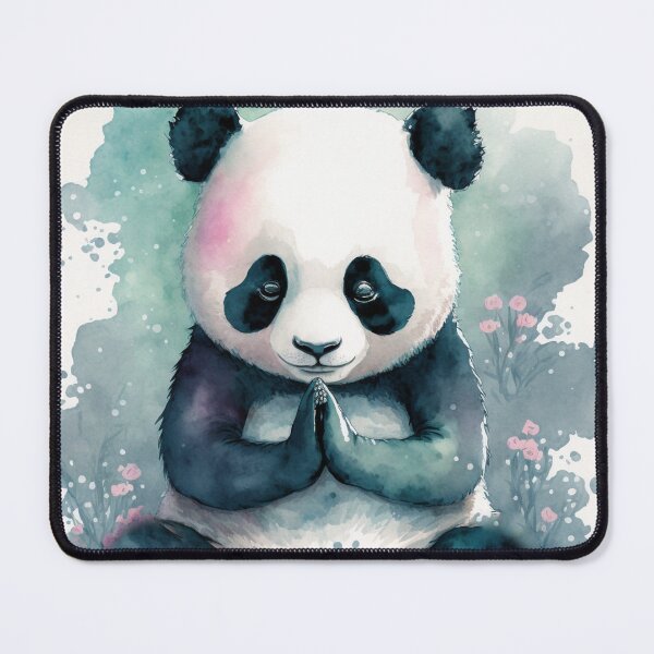 Item preview, Yoga Panda 03 designed and sold by printiesart.