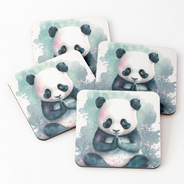 Item preview, Yoga Panda 03 designed and sold by printiesart.