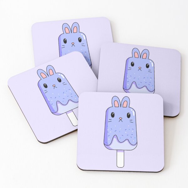Item preview, bunny popsicle-purple designed and sold by gummieturtle.