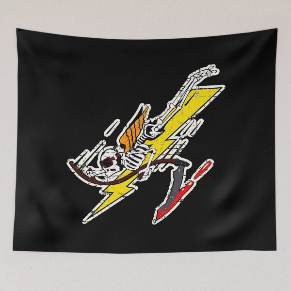 Item preview, USN VFA-101 Strike Fighter Squadron - Grim Reapers - Grunge Style designed and sold by pzd501.