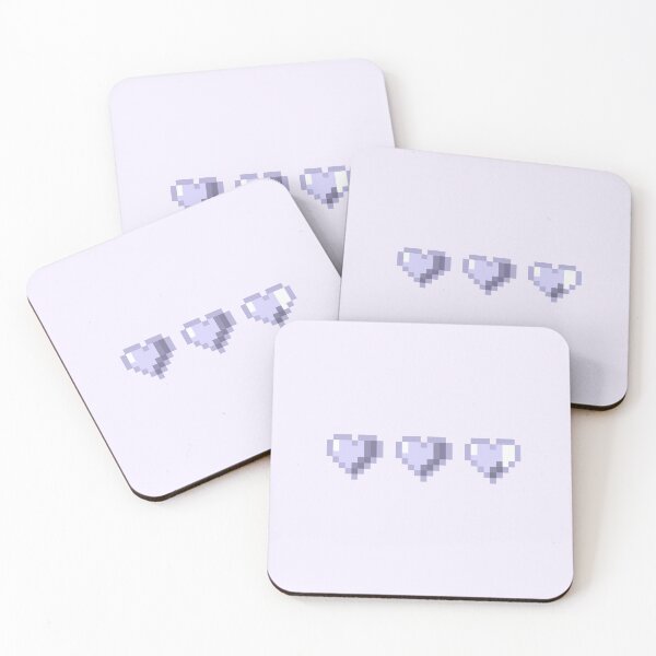 Item preview, Pixel 3 Lives (pastel purple) designed and sold by pixel-chick.