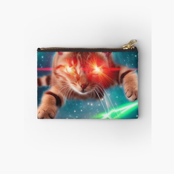 Item preview,  Space Super Hero Cat with Laser eyes  designed and sold by vega777art.