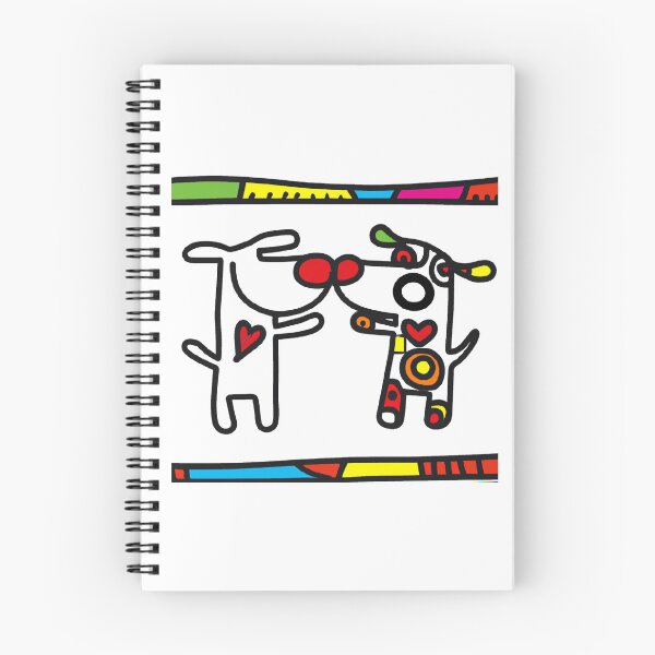 Item preview, Abstract Heart Dogs designed and sold by kookycomet.