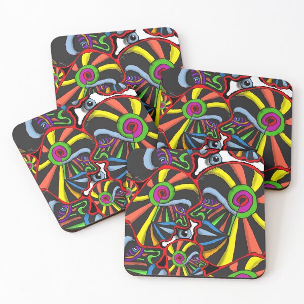 Item preview, Colorful heads designed and sold by RichardDavies.