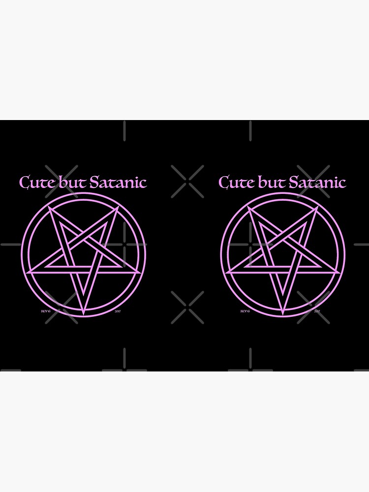 Cute but Satanic - Art By Kev G by ArtByKevG