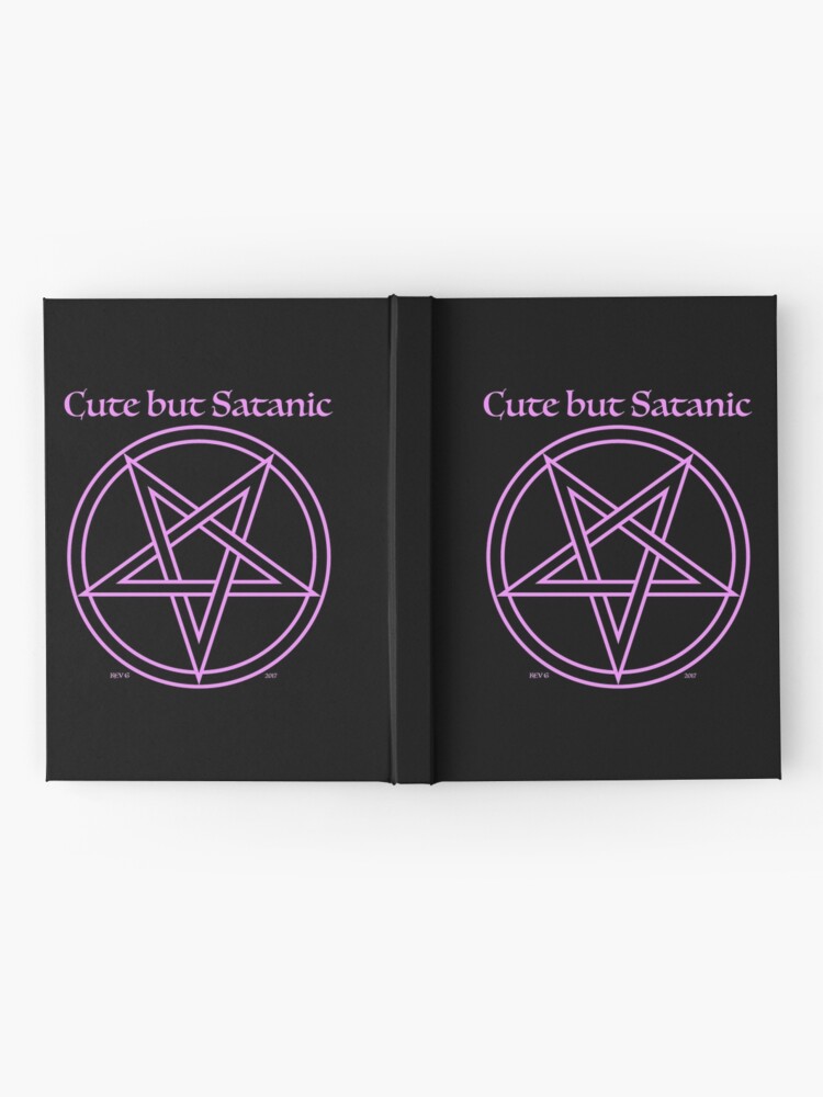 Alternate view of Cute but Satanic - Art By Kev G Hardcover Journal