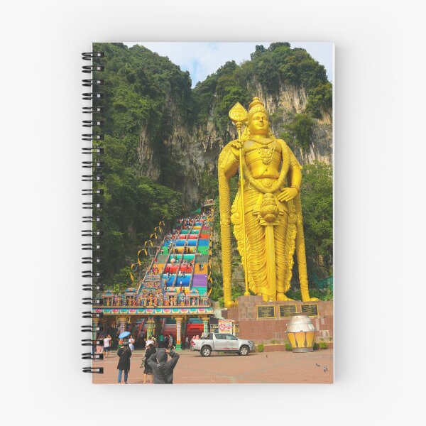 Item preview, Lord Murugan stairs to the Batu Caves temple - vertical designed and sold by kall3bu.