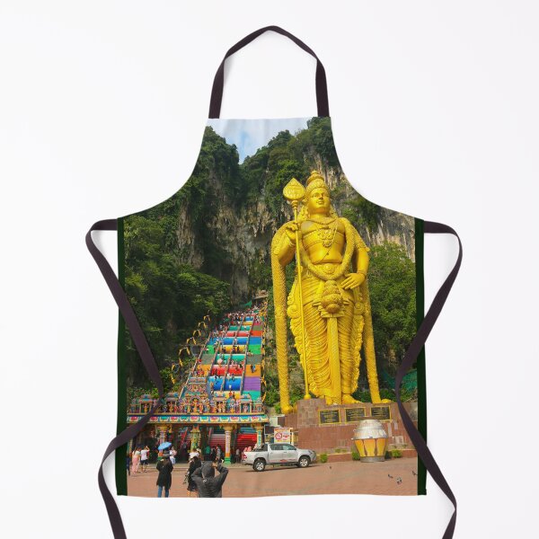 Item preview, Lord Murugan stairs to the Batu Caves temple - vertical designed and sold by kall3bu.