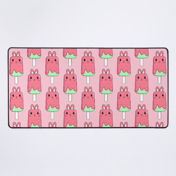 Item preview, bunny popsicle-watermelon designed and sold by gummieturtle.