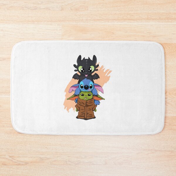Item preview, Chibi Toothless Stitch y Cute Ba designed and sold by austinrussell43.