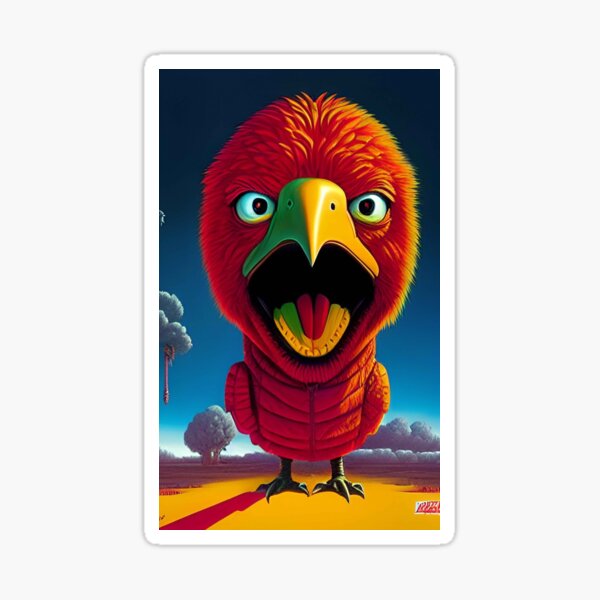 The Big Bird Sticker