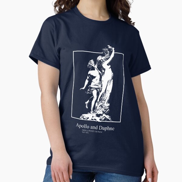 'Apollo and Daphne' by Gian Lorenzo Bernini Fine Art Illustration Classic T-Shirt