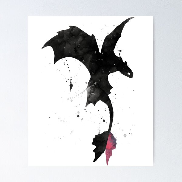 Item preview, Splatter Toothless Dragon   designed and sold by austinrussell43.