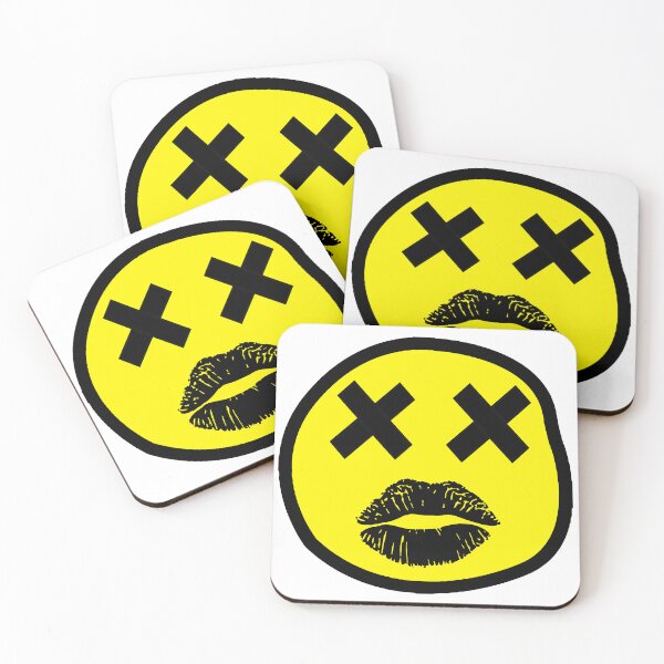 Item preview, X-Eyes; Smiley; Kiss; designed and sold by StickerApe.