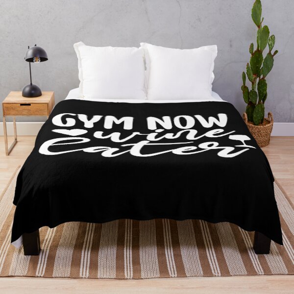 Item preview, Gym now wine later designed and sold by phassystore.