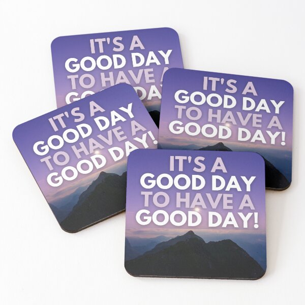 Item preview, It's a good day to have a good day! Purple Mountains designed and sold by Hear4theEars.