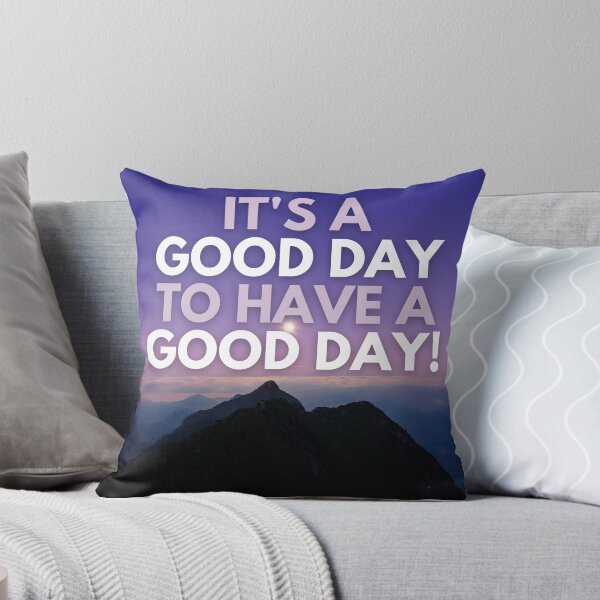 Item preview, It's a good day to have a good day! Purple Mountains designed and sold by Hear4theEars.
