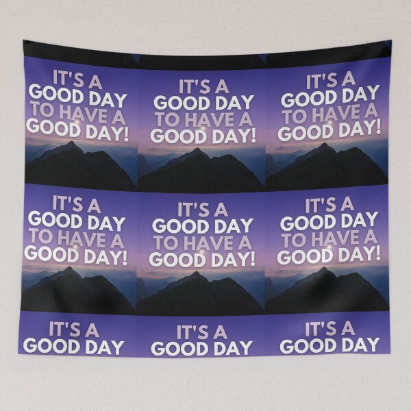 Item preview, It's a good day to have a good day! Purple Mountains designed and sold by Hear4theEars.