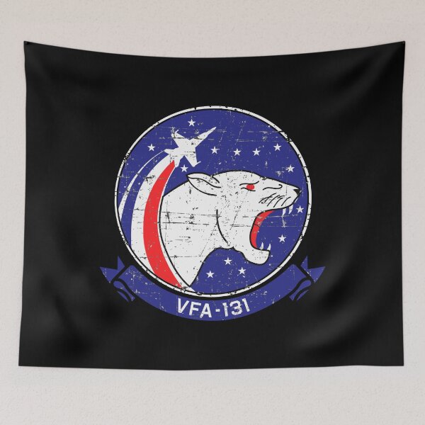 Item preview, USN VFA-131 Strike Fighter Squadron - Wildcats - Tagged Grunge Style designed and sold by pzd501.