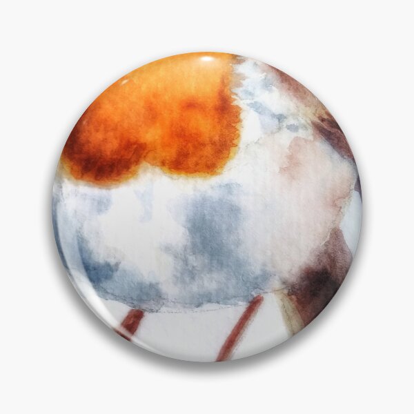 Item preview, Little Robin watercolor painting  designed and sold by SanMould.