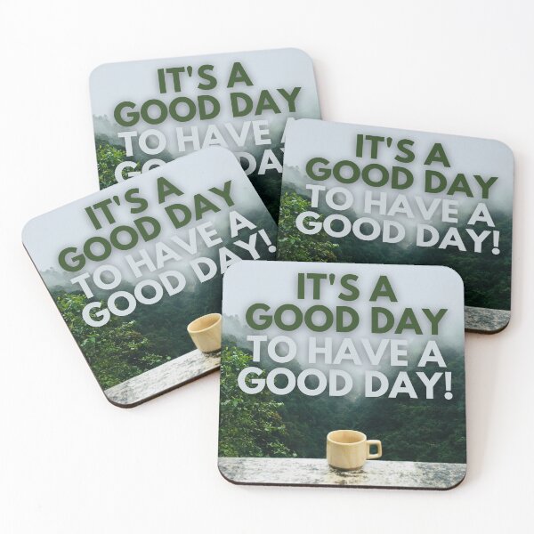 Item preview, It's a good day to have a good day! Hawaiian Coffee View designed and sold by Hear4theEars.