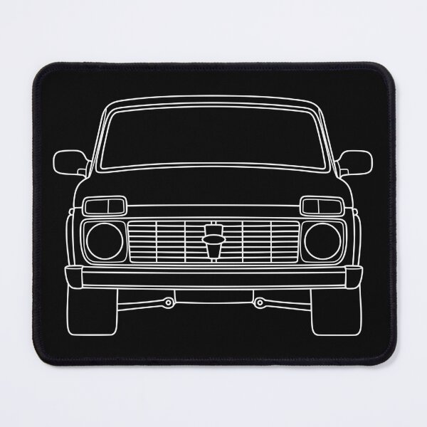 Item preview, Lada Niva Legend 4x4 taiga white lines designed and sold by EdimDesign.