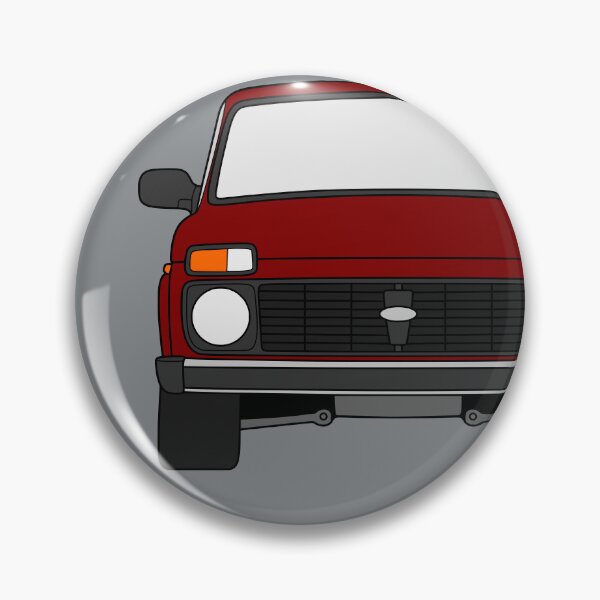 Item preview, Lada Niva Legend 4x4 taiga bordeaux color designed and sold by EdimDesign.