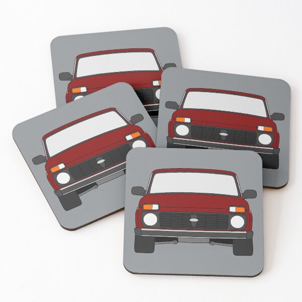 Item preview, Lada Niva Legend 4x4 taiga bordeaux color designed and sold by EdimDesign.