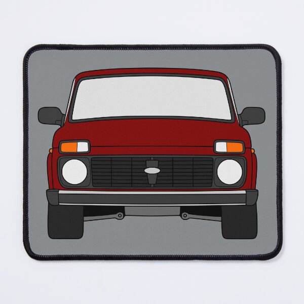 Item preview, Lada Niva Legend 4x4 taiga bordeaux color designed and sold by EdimDesign.
