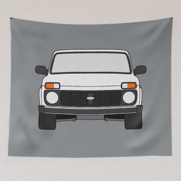 Item preview, Lada Niva Legend 4x4 taiga white color designed and sold by EdimDesign.