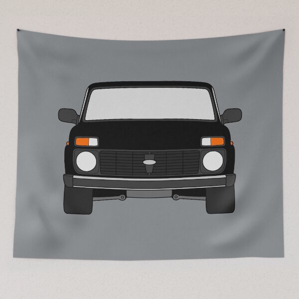 Item preview, Lada Niva Legend 4x4 taiga black color designed and sold by EdimDesign.