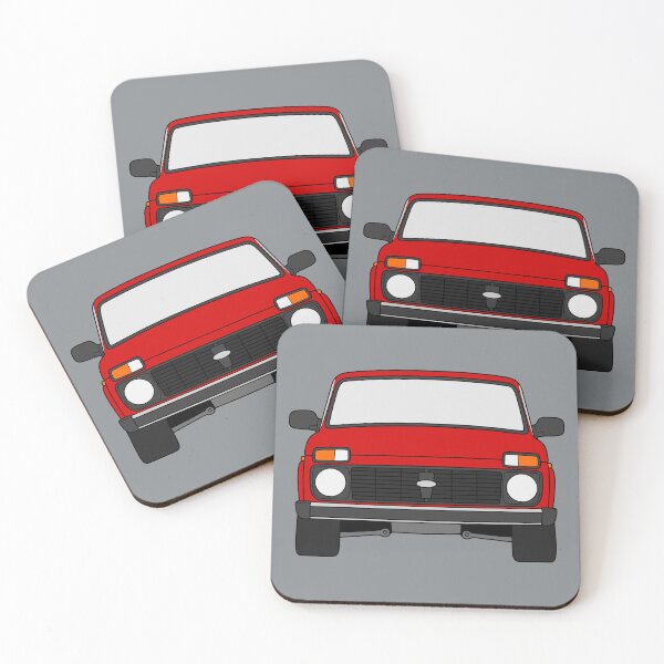 Item preview, Lada Niva Legend 4x4 taiga red color designed and sold by EdimDesign.