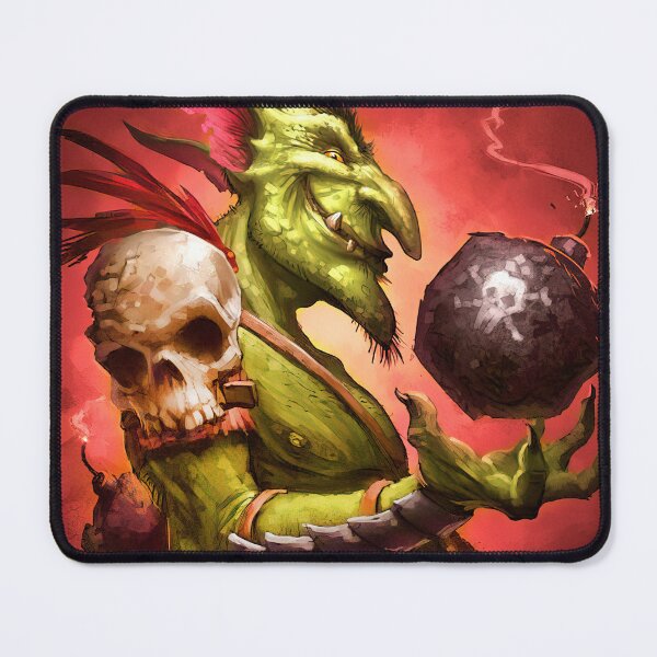 Item preview, Fantasy Goblin Warrior - Dark Dungeon Crawler Monster T-Shirt designed and sold by FotoLibreStudio.