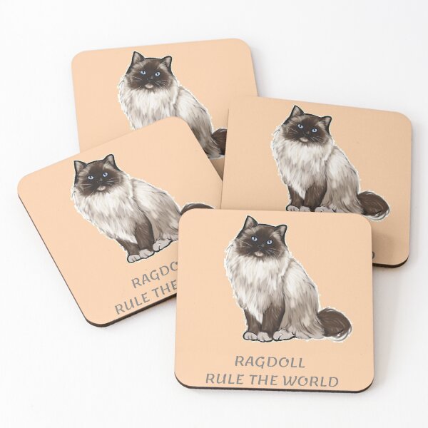 Item preview, Ragdoll Cats Rule the World designed and sold by Myōhō Print Co..