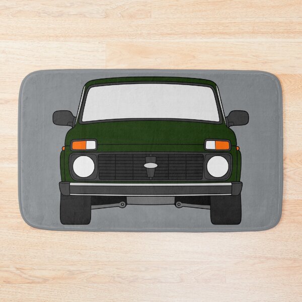 Item preview, Lada Niva Legend 4x4 taiga dark green color designed and sold by EdimDesign.